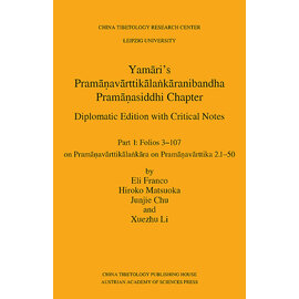 ÖAW Verlag der Östereichischen Akademie der Wissenschaften Yamari's Pramanavarttikalankaranibandha Pramanasiddhi Chapter, by Eli Franco et al.
