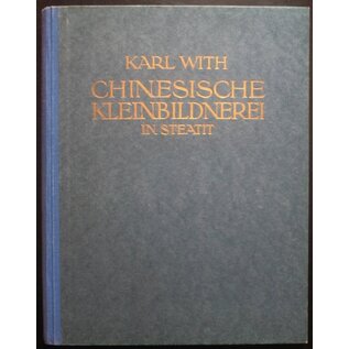 Gerhard Stalling Berlin Chinesische Kleinbildnerei in Steatit, von Karl With