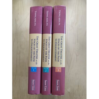 Snow Lion Publications The Great Treatise on the Stages of the Path to Enlightenment, by Tsong-Khapa