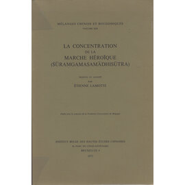 Institut Belge des Hautes Études Chinoises La Concentration de la Marche Héroique, trad. par Étienne Lamotte