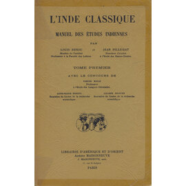 Librairie D'Amerique et D'Orient Maisonneuve L' Inde Classique: Manuel des Études Indiennes (1), par Louis Renou, Jean Filliozat