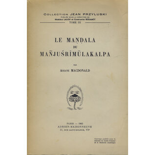 Adrien Maisonneuve, Paris Le Mandala du Manjusrimulakalpa, par Ariane Macdonald