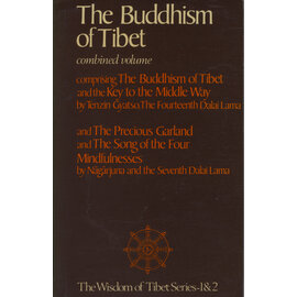 George Allen and Unwin The Buddhism of Tibet, combined volume, by Tenzin Gy<atso, the fourteenth Dalai Lama