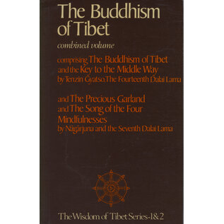 George Allen and Unwin The Buddhism of Tibet, combined volume, by Tenzin Gy<atso, the fourteenth Dalai Lama