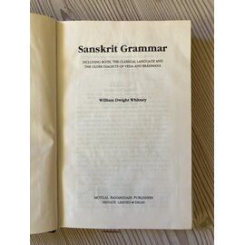 Motilal Banarsidas Publishers Sanskrit Grammar, by William Dwight Whitney