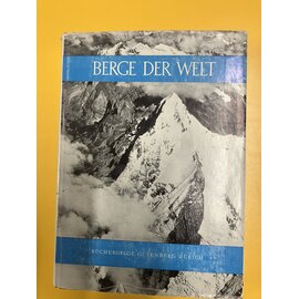 Büchergilde Gutenberg Berge der Welt: Jahrbuch 1958/59, zwölfter Band, hrg. schweizerische Stiftung für alpine Forschunen