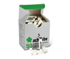 Actitube active carbon slim filters 7mm - Zalig