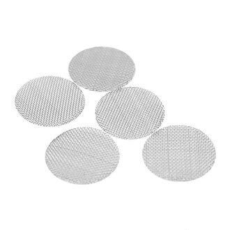 Stainless Steel Pipe Screens - 1,5cm (5 Pack)