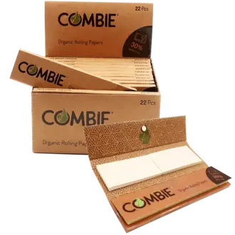 Combie Combie 1 1/4 Organic Rolling Papers + Tips