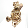 Sculpture -Rick Triest -  Lady Bobby in Bronze ''CHANEL BOW'' GOLD - 32cm