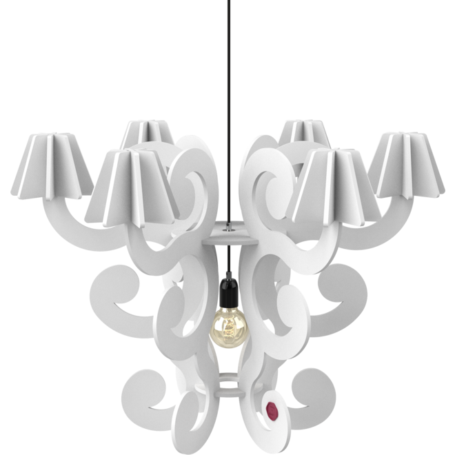 ARTIFELT - The Duchess chandelier - White
