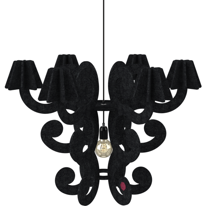 ARTIFELT - The Duchess chandelier - Black