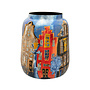 Designed by Rick Triest TS Collection- ''Bente'' Pot Canalhouses red D21 H24- Medium