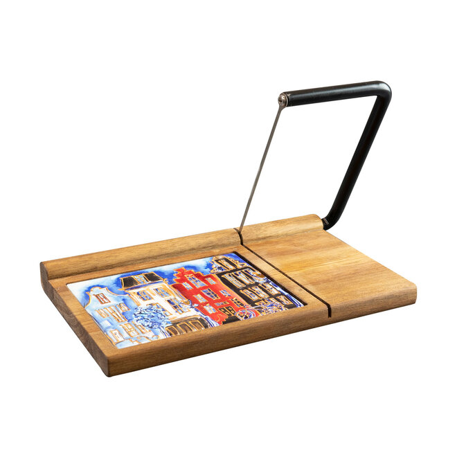 Designed by Rick Triest TS Collection - Kaassnijder Canalhouses natural D25x16 H3