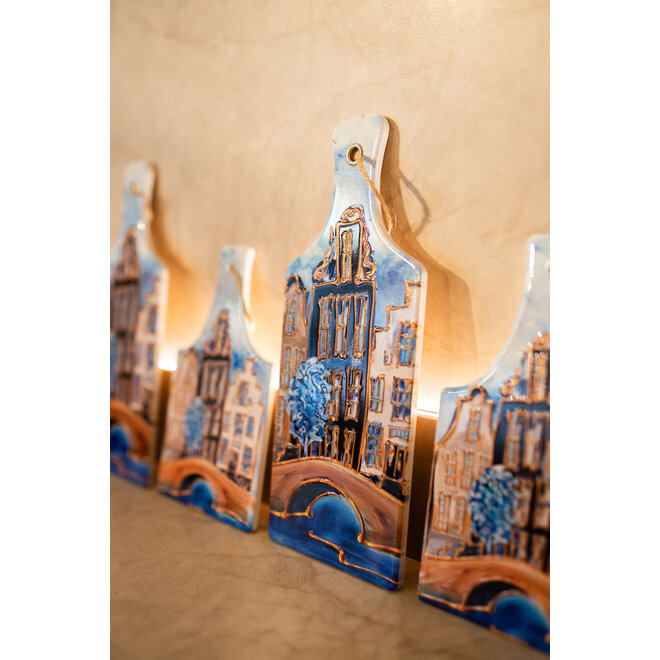 Designed by Rick Triest TS Collection- Kaasplank Canalhouses black D13x1 H22