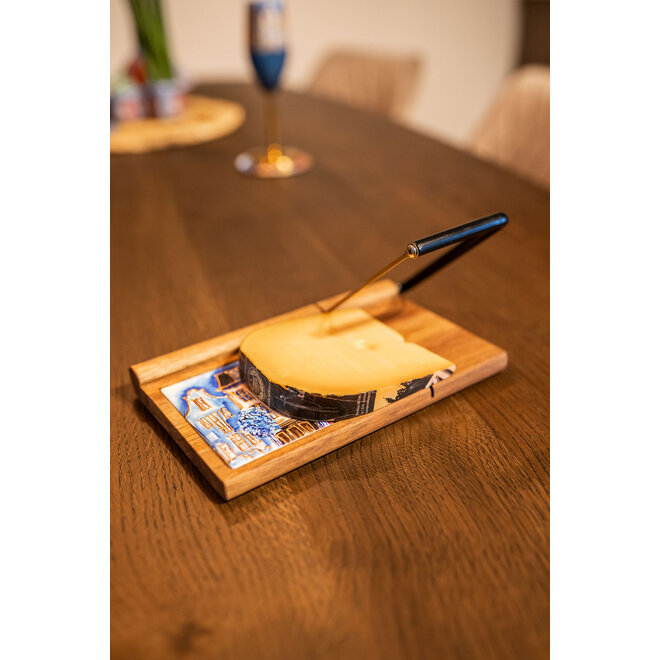 Designed by Rick Triest TS Collection - Kaassnijder Canalhouses natural D25x16 H3