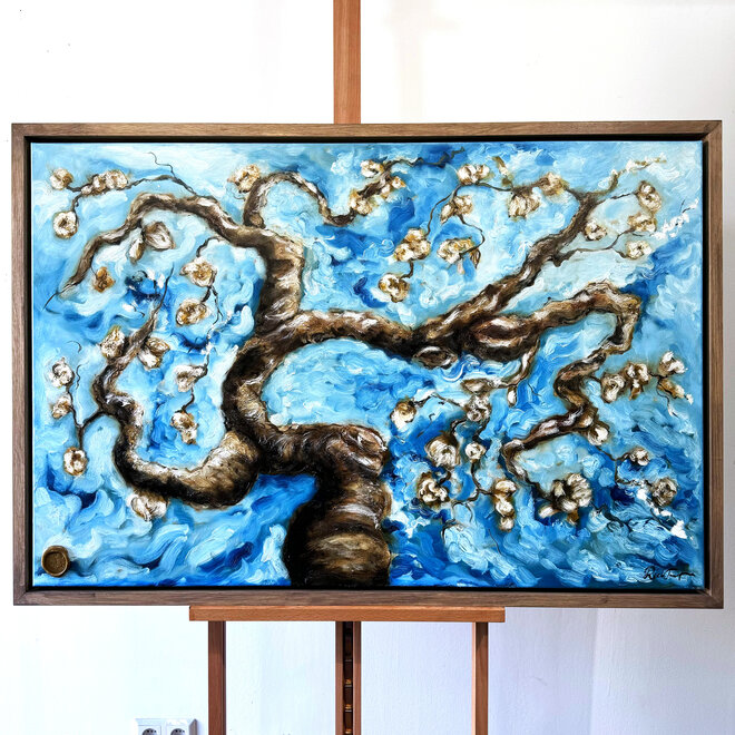 Oil painting- Rick Triest - 80x120 cm - Almond Blossom - #6