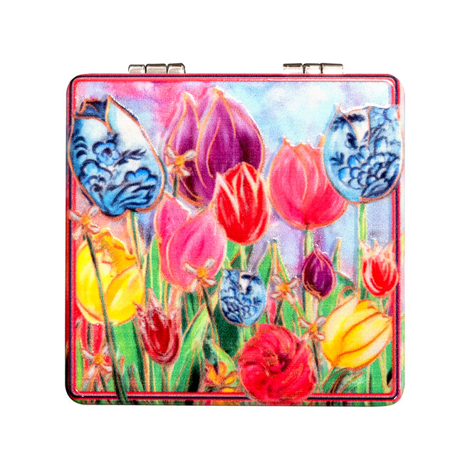 Designed by Rick Triest TS Collection - Tulpen - Spiegel Dutch beauty dark grey D6 H1