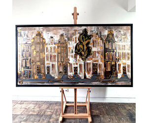 schilderij-100x200cm-amsterdam