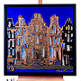 Painting- 80x80 cm - Rick Triest - Amsterdam Herengracht -Cobalt - Yves Klein Blauw -3