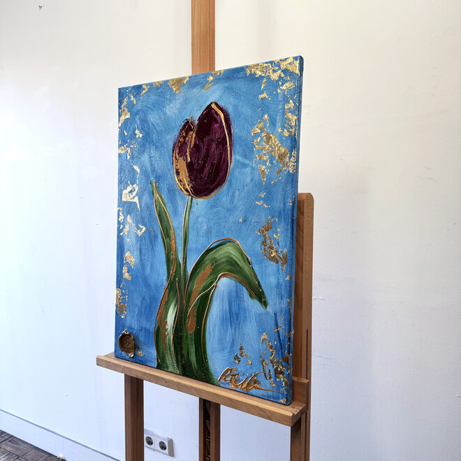 Painting  - 60x80 cm - Rick Triest - Tulpenmanie - Hollandse Tulp #1