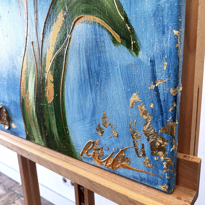 Schilderij -60x80 cm - Rick Triest - Tulpenmanie - Hollandse Tulp #1