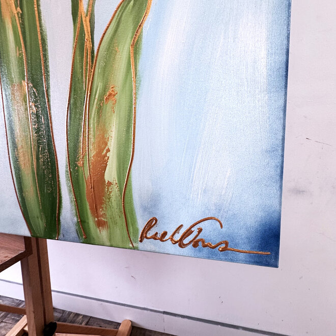 Painting - 100x150 cm - Rick Triest - Tulpenmanie - Hollandse tulpen #6