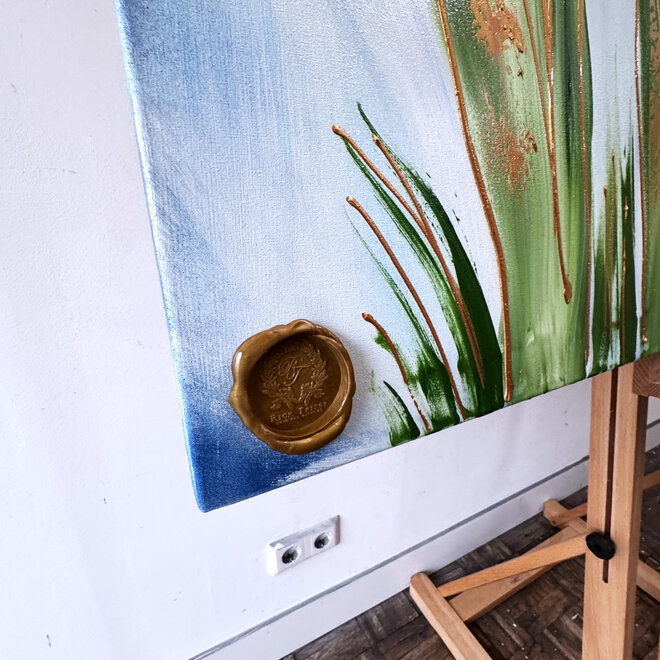 Painting - 100x150 cm - Rick Triest - Tulpenmanie - Hollandse tulpen #2