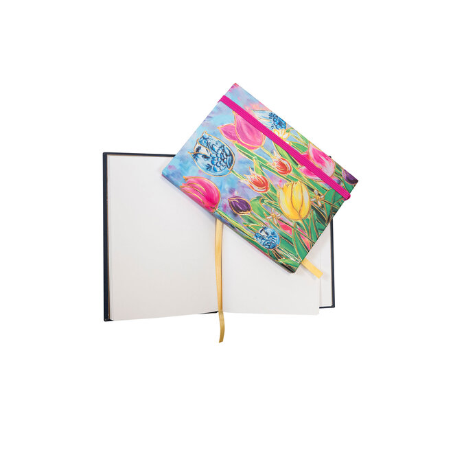 Designed by Rick Triest  TS Collection - Tulpen - Thermo fles - Notitieboek A6 Dutch Beauty spring D14x9 H1