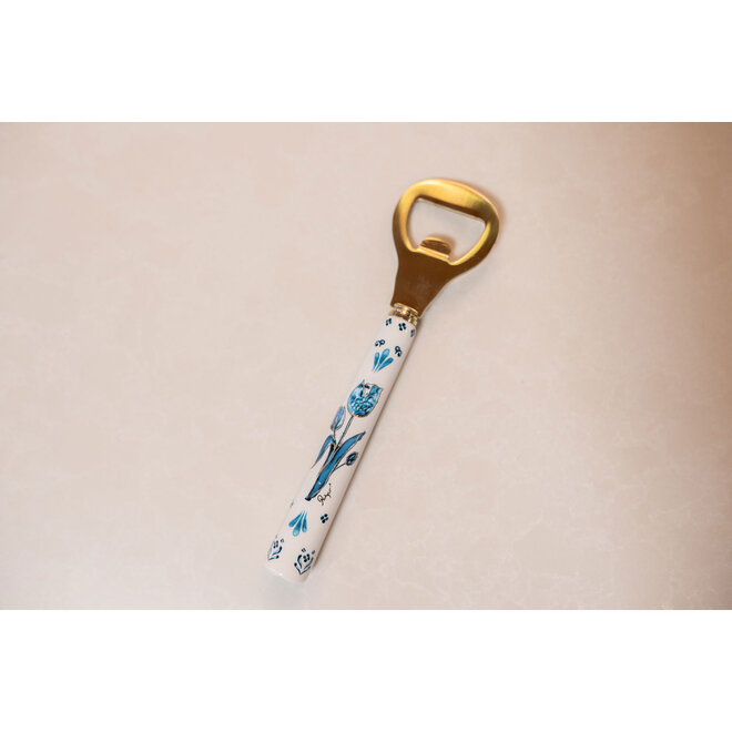 Designed by Rick Triest  TS Collection - Tulpen -Flesopener Dutch Beauty royal D16x4 H2