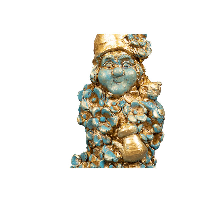 Designed by Rick Triest  Collection - Kabouters & Bosdieren - Figuur Milly antiquecopper D24x20 H60