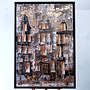 Schilderij- 100x150cm - Rick Triest - Amsterdam LUXURY style - grachten gevels in omber & Gold #8