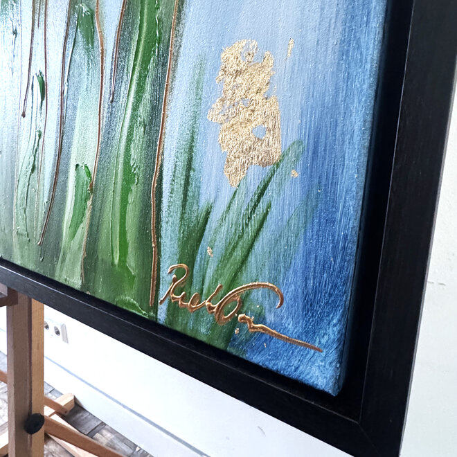 Schilderij - 100x150 cm - Rick Triest - Tulpenmanie - Hollandse tulpen #14