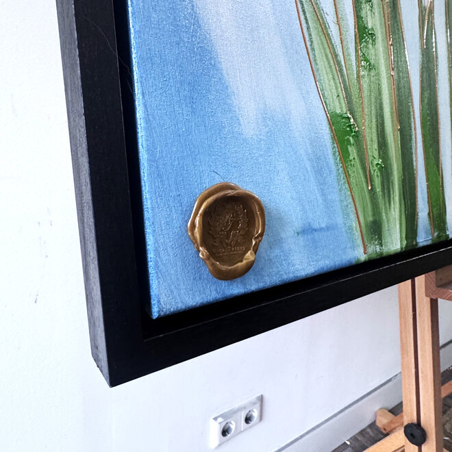 Schilderij - 100x150 cm - Rick Triest - Tulpenmanie - Hollandse tulpen #15