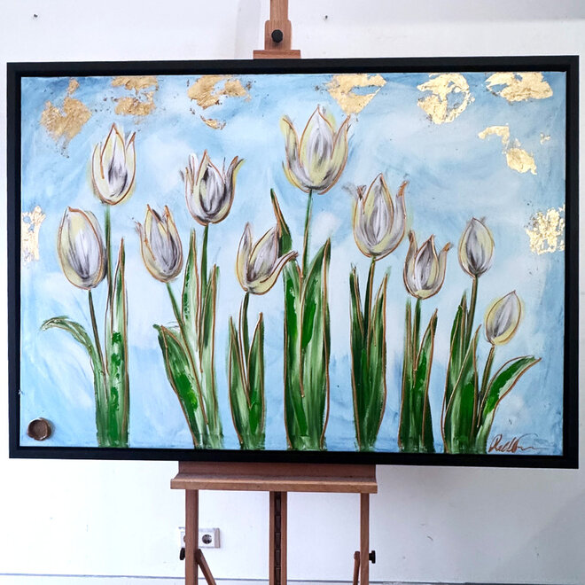 Painting  - 100x150 cm - Tulpenmanie - Hollandse tulpen #16