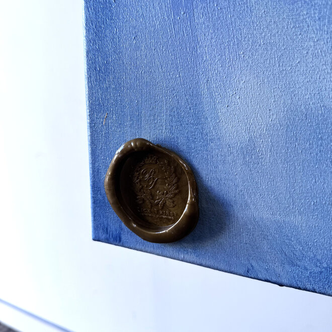 Painting  - 70x100 cm - Rick Triest  - Contemporary tulip composition #16