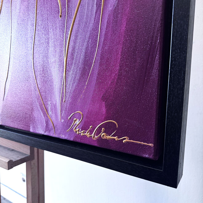 Painting  - 80x120 cm - Rick Triest -  Contemporary tulip composition #2