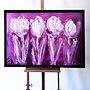 Schilderij - 80x120 cm - Rick Triest -  Contemporary tulip composition #2