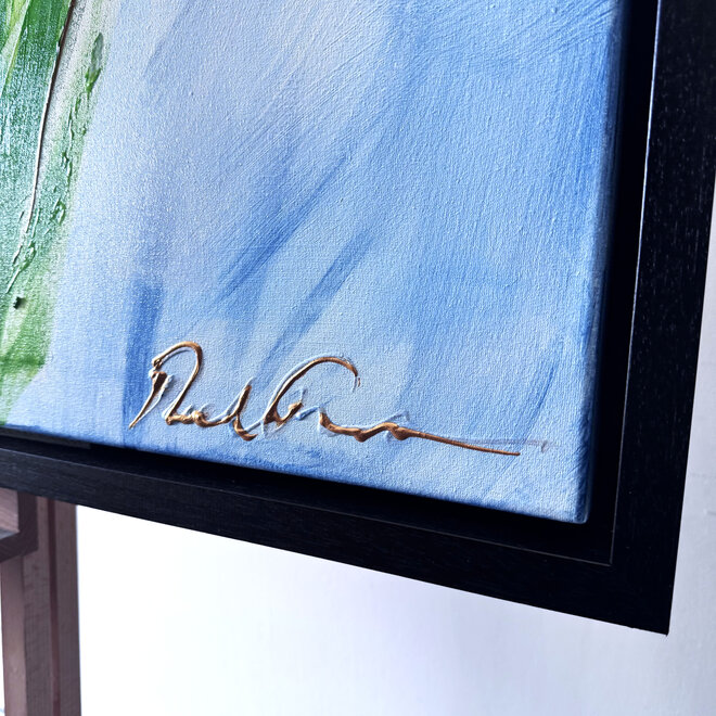 Schilderij - 80x120 cm - Rick Triest -  Contemporary tulip composition #1