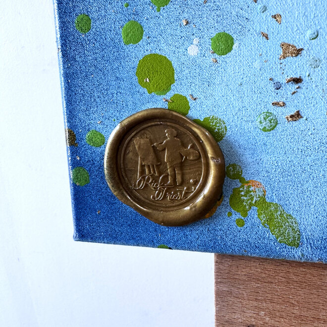 Schilderij-70x70 cm  - Rick Triest - Tulp mania # 14