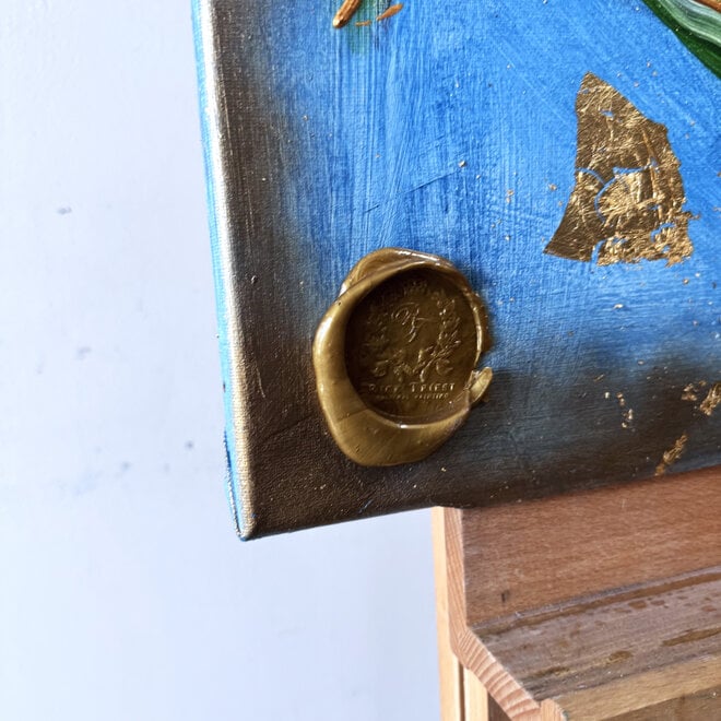 Schilderij-70x70 cm  - Rick Triest - Tulp mania # 14