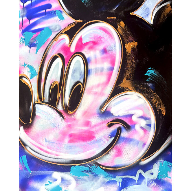 Painting- 80x120 cm - POP ART - Colorful composition - Mickey #6