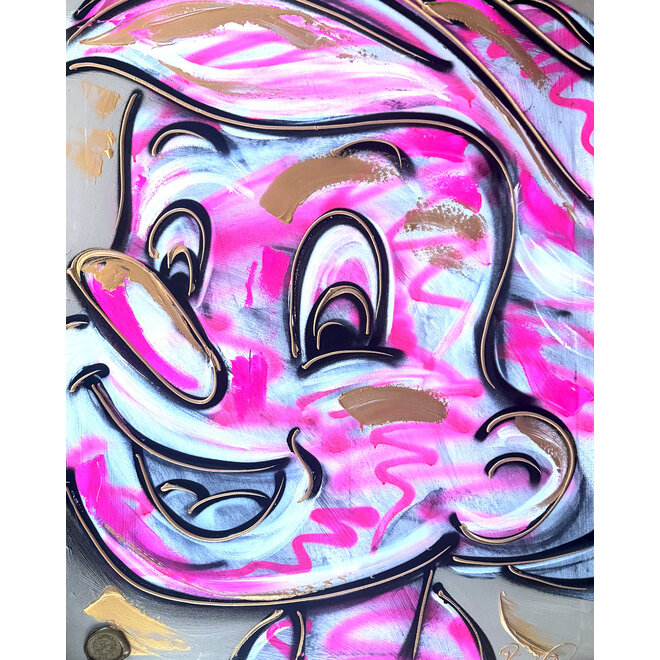 Painting- 80x120 cm - POP ART - Colorful composition -  Pinokkio #2