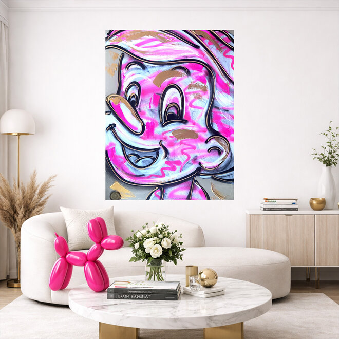 Painting- 80x120 cm - Rick Triest - POP ART - Colorful composition -  Pinokkio #2