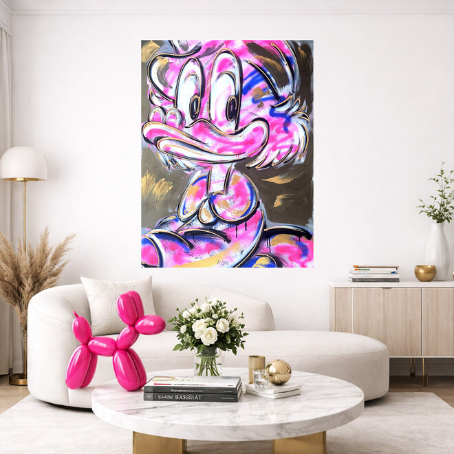 Painting- 80x120 cm - Rick Triest - POP ART - Colorful composition -  Dagobert