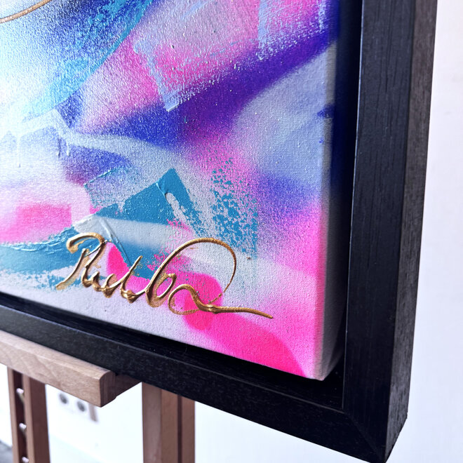 Painting- 80x120 cm - Rick Triest - POP ART - Colorful composition -  Minnie #1