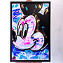 Schilderij - 80x120 cm - Rick Triest - POP ART - Colorful composition - Mickey #6