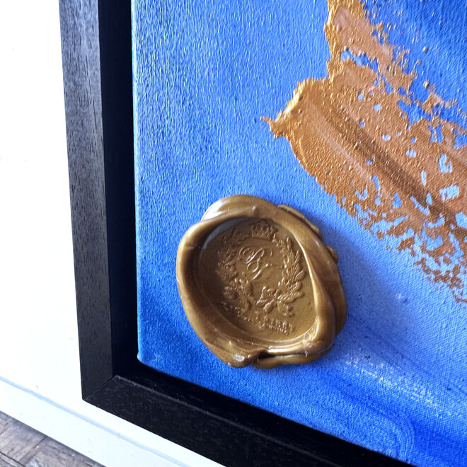 Schilderij - 80x120 cm - Rick Triest - POP ART - Colorful composition - Mickey #4