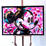 Painting- 80x120 cm - Rick Triest - POP ART - Colorful composition - Mickey #7
