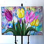Painting  - 100x150 cm - Rick Triest - Tulpenmanie - Hollandse tulpen #20